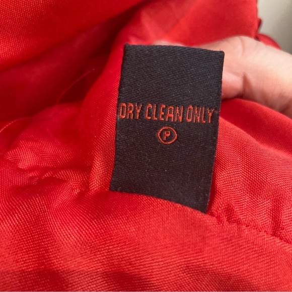 PASSION Sz XL Super Colourful Embroidered Appliqué 100%  Cotton Lined Jacket - Picture 11 of 12